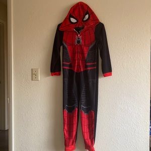 Spider-Man sleep onsie